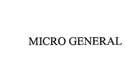 MICRO GENERAL trademark