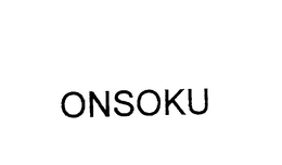 ONSOKU trademark