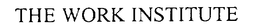 THE WORK INSTITUTE trademark