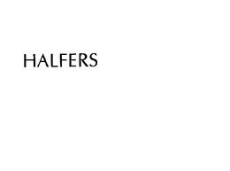 HALFERS trademark