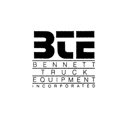 BTE BENNETT TRUCK EQUIPMENT INCORPORATED trademark