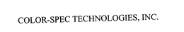 COLOR-SPEC TECHNOLOGIES, INC. trademark
