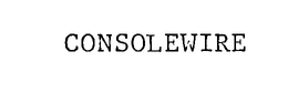 CONSOLEWIRE trademark