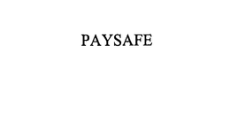 PAYSAFE trademark