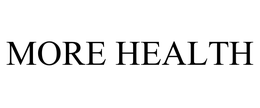 MORE HEALTH trademark