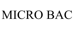 MICRO BAC trademark