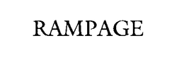 RAMPAGE trademark