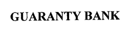 GUARANTY BANK trademark