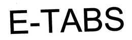 E-TABS trademark