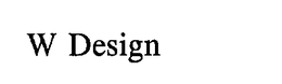 W DESIGN trademark