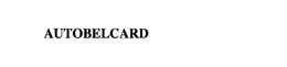 AUTOBELCARD trademark
