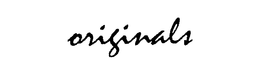 ORIGINALS trademark