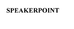 SPEAKERPOINT trademark