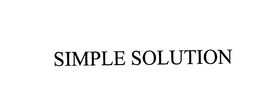 SIMPLE SOLUTION trademark