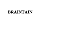 BRAINTAIN trademark