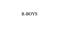 R-BOYS trademark
