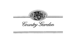COUNTRY GARDEN AND DESIGN trademark