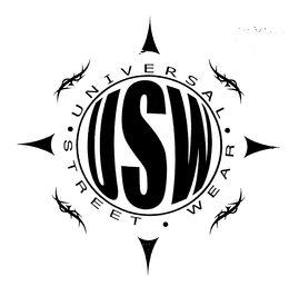 USW UNIVERSAL STREET WEAR trademark