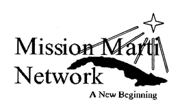 MISSION MARTI NETWORK A NEW BEGINNING trademark
