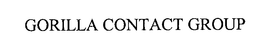 GORILLA CONTACT GROUP trademark
