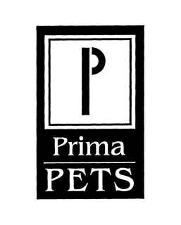 P PRIMA PETS trademark