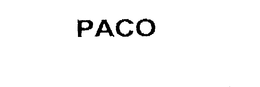 PACO trademark