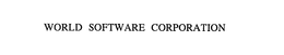 WORLD SOFTWARE CORPORATION trademark