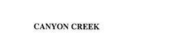 CANYON CREEK trademark