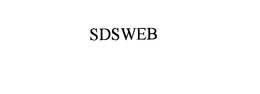 SDSWEB trademark