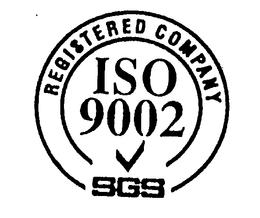 SGS REGISTERED COMPANY ISO 9002 trademark