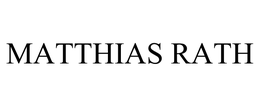 MATTHIAS RATH trademark