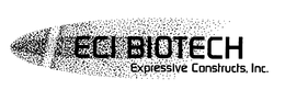 ECI BIOTECH EXPRESSIVE CONSTRUCTS, INC. trademark