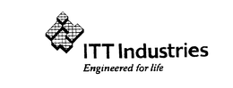 ITT INDUSTRIES ENGINEERED FOR LIFE trademark