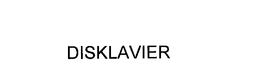 DISKLAVIER trademark