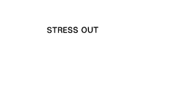 STRESS OUT trademark