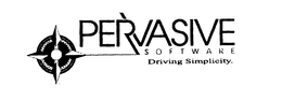 PERVASIVE SOFTWARE DRIVING SIMPLICITY. trademark