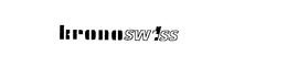 KRONOSWISS trademark