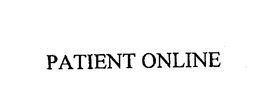 PATIENT ONLINE trademark