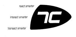 7C REACT SMARTER INTERACT SMARTER TRANSACT SMARTER trademark
