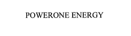POWERONE ENERGY trademark