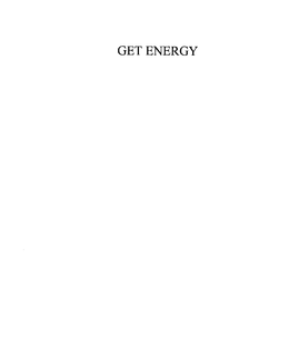 GET ENERGY trademark