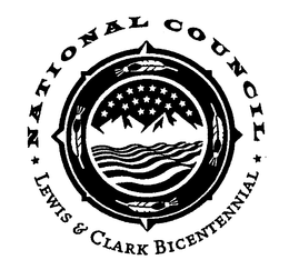 NATIONAL COUNCIL LEWIS & CLARK BICENTENNIAL trademark