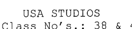 USA STUDIOS trademark