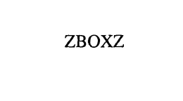 ZBOXZ trademark