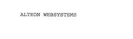ALTEON WEBSYSTEMS trademark