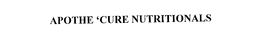 APOTHE 'CURE NUTRITIONALS trademark