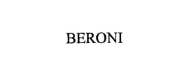 BERONI trademark