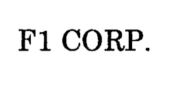 F1 CORP. trademark