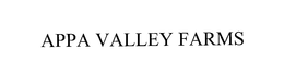 APPA VALLEY FARMS trademark