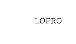 LOPRO trademark